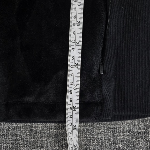 Athleta Cloud Fleece Full Zip Jacket Black Women's Size Medium - Picture 7 of 8